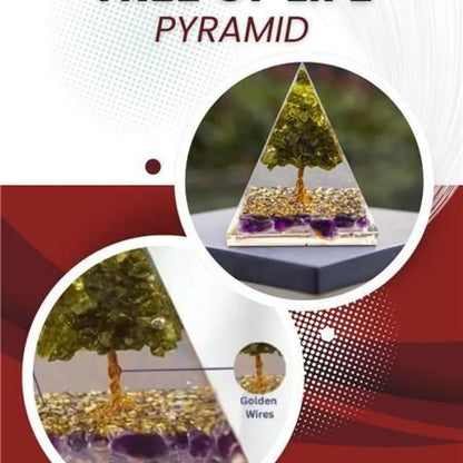 Tree of life peridot orgon pyramid