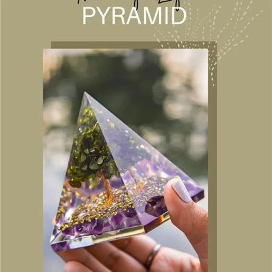 Tree of life peridot orgon pyramid
