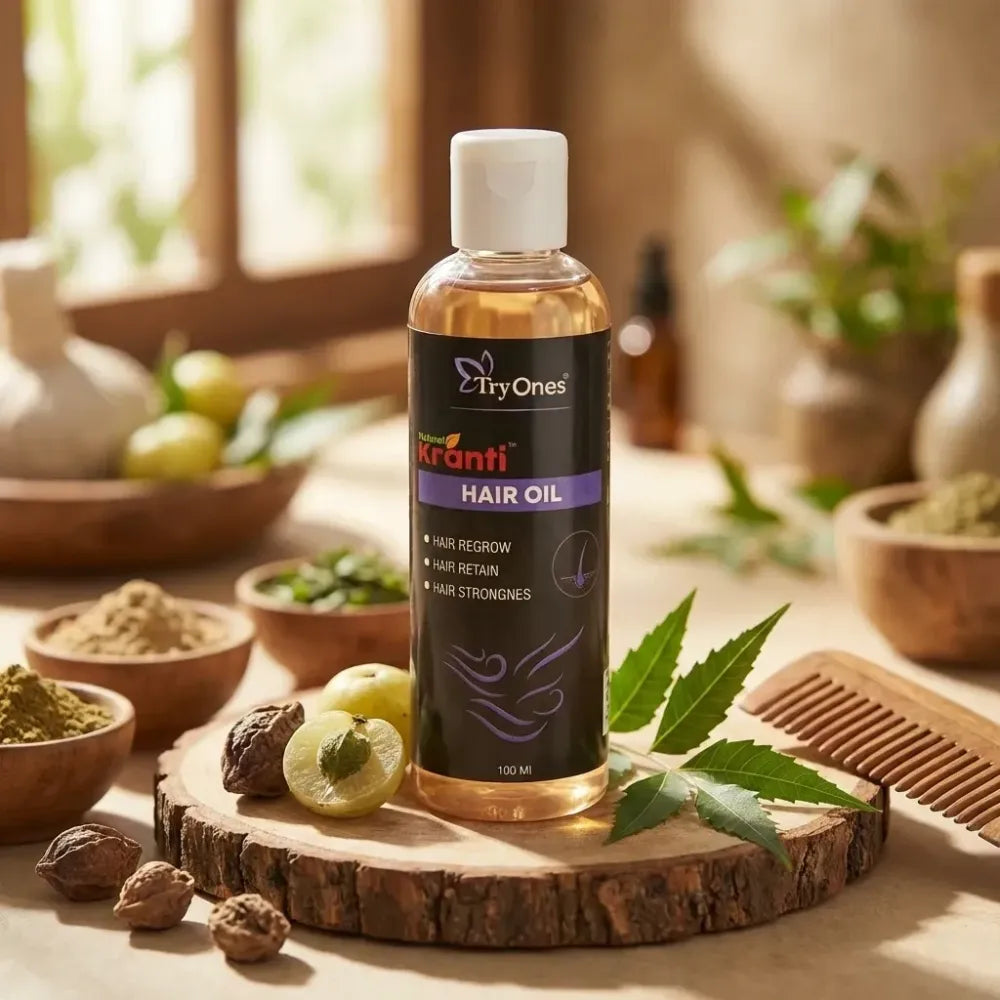 Tryones natural kranti hair oil – 100ml (pack of 2)