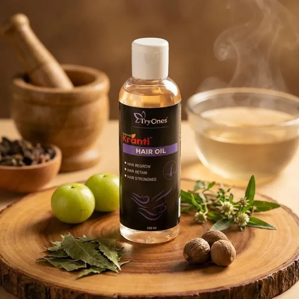 Tryones natural kranti hair oil – 100ml (pack of 2)