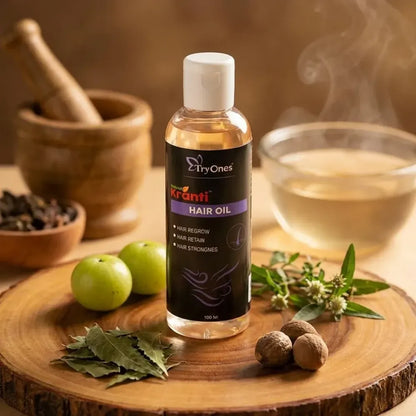 Tryones natural kranti hair oil – 100ml (pack of 2)