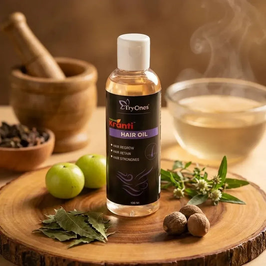 Tryones natural kranti hair oil – 100ml (pack of 2)