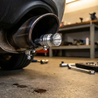 Turbo whistle exhaust mod - car and bike accessories
