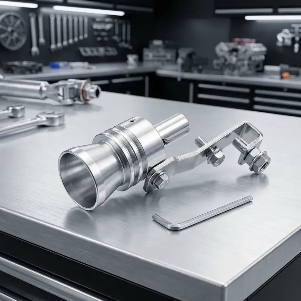 Turbo whistle exhaust mod - car and bike accessories
