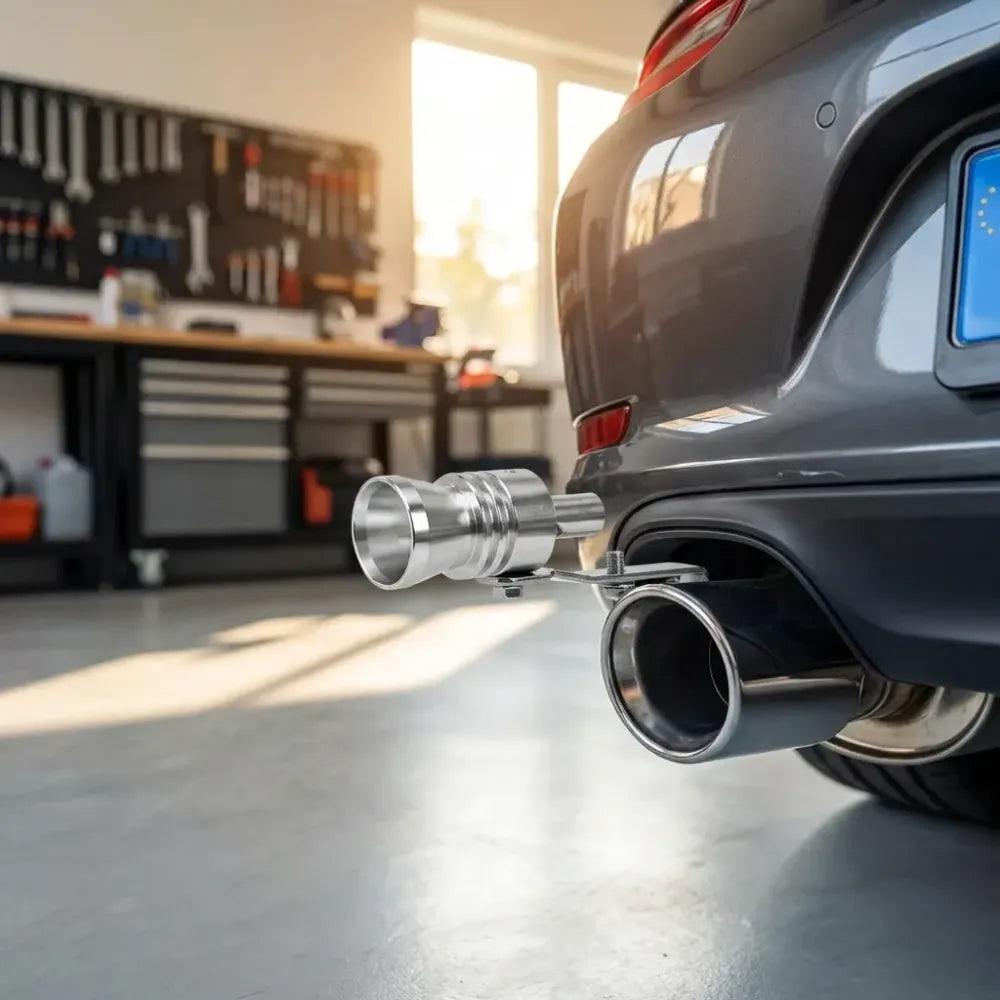 Turbo whistle exhaust mod - car and bike accessories