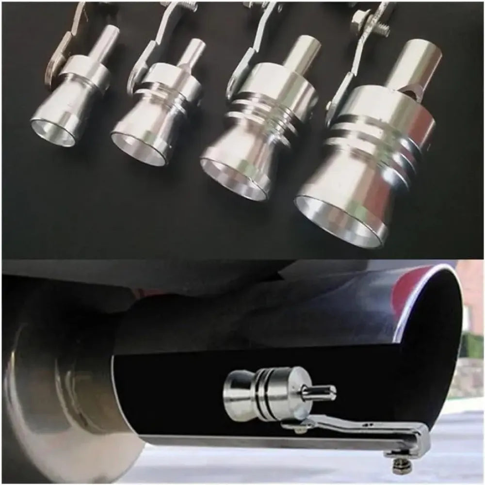 Turbo whistle exhaust mod - car and bike accessories