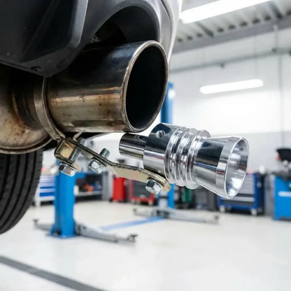 Turbo whistle exhaust mod - car and bike accessories
