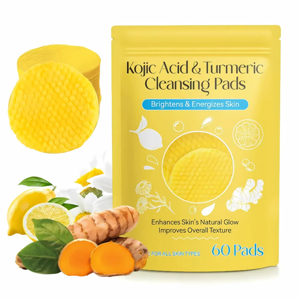 Turmeric kojic acid cleansing pads