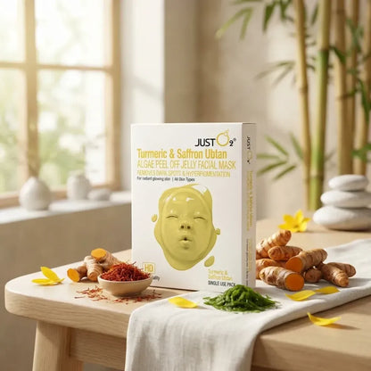 Turmeric & saffron peel off mask – 45g
