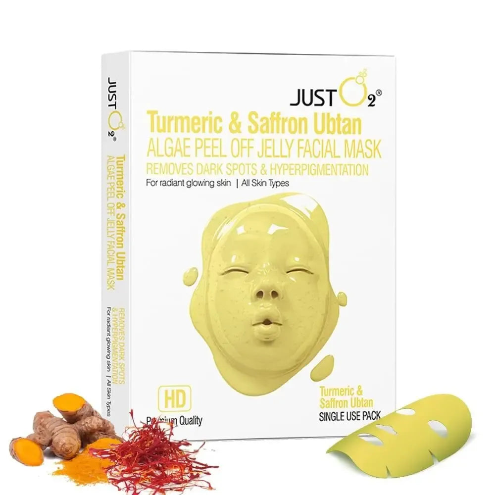 Turmeric & saffron peel off mask – 45g