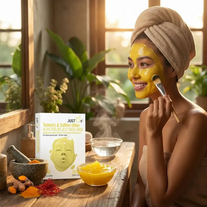 Turmeric & saffron peel off mask – 45g