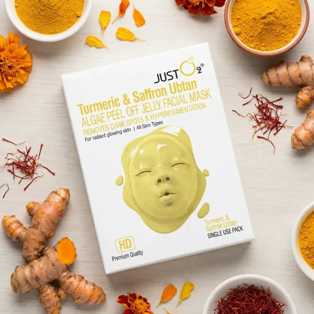Turmeric & saffron peel off mask – 45g