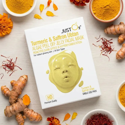 Turmeric & saffron peel off mask – 45g