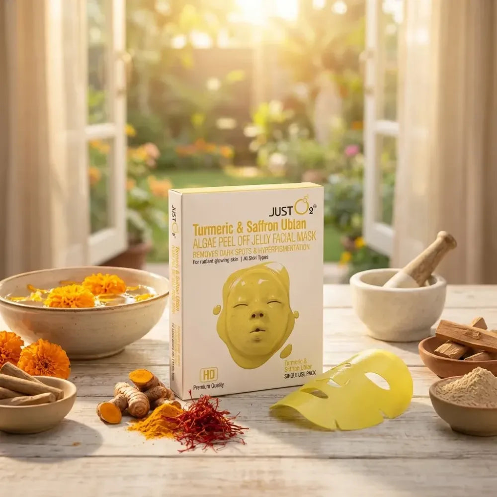 Turmeric & saffron peel off mask – 45g
