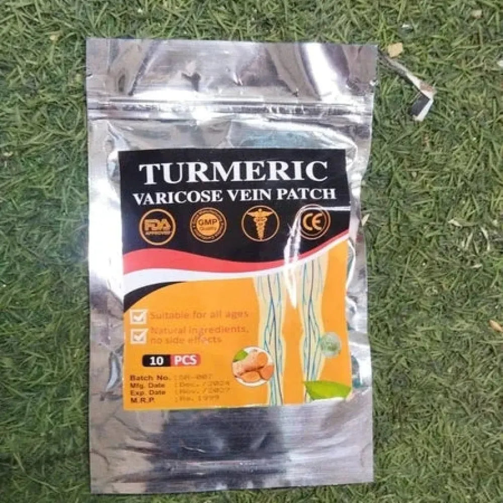 Turmeric vein relief patches