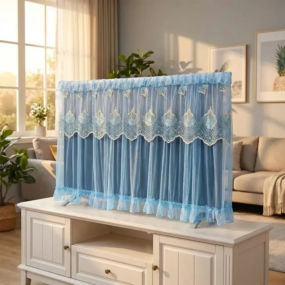 Tv screen dustproof cloth cover