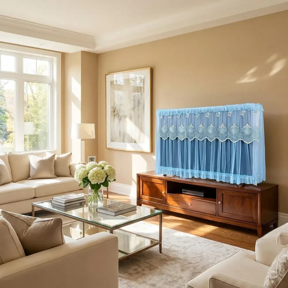 Tv screen dustproof cloth cover
