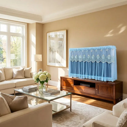 Tv screen dustproof cloth cover