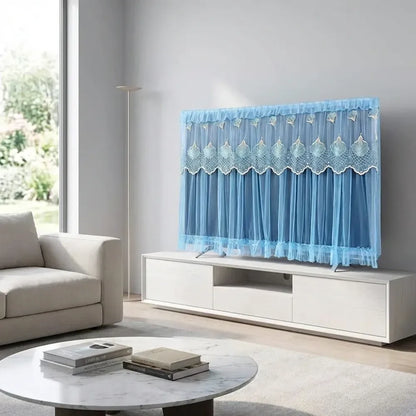 Tv screen dustproof cloth cover