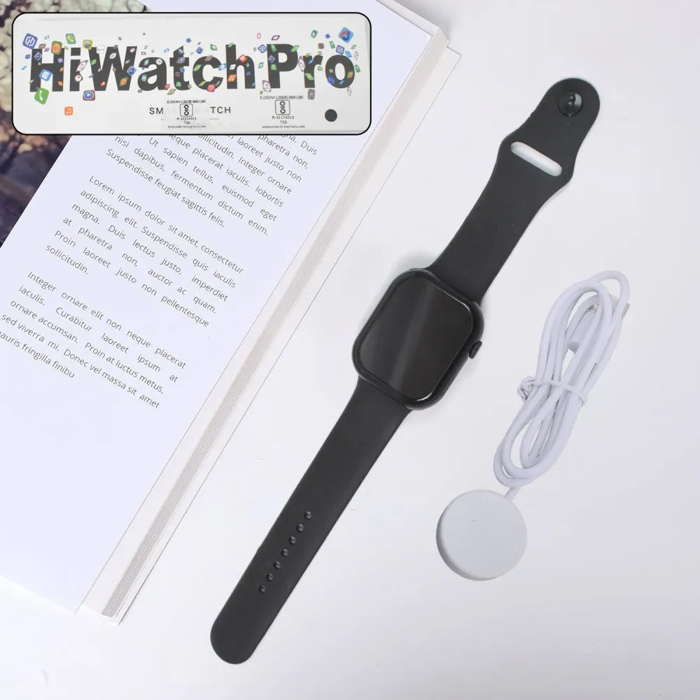 Tx10 pro max large display wireless charging smartwatch (1 pc) - electronics