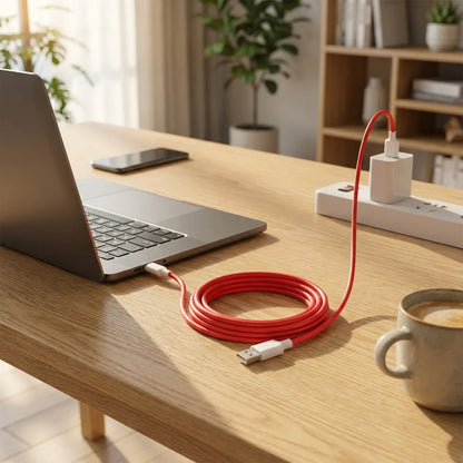 Type c data cable fast charging (1000 mm 65w 1 pc) - electronics