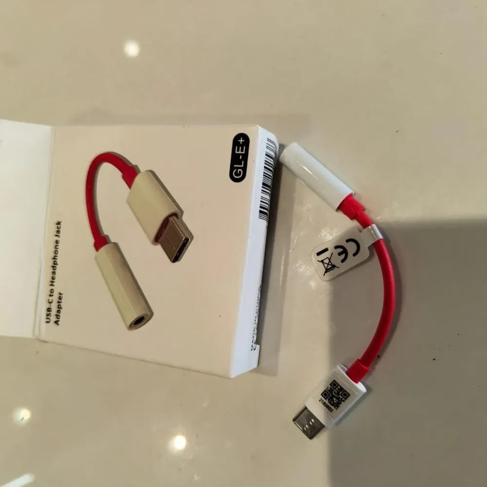 Type c to 3.5 mm jack audio connector