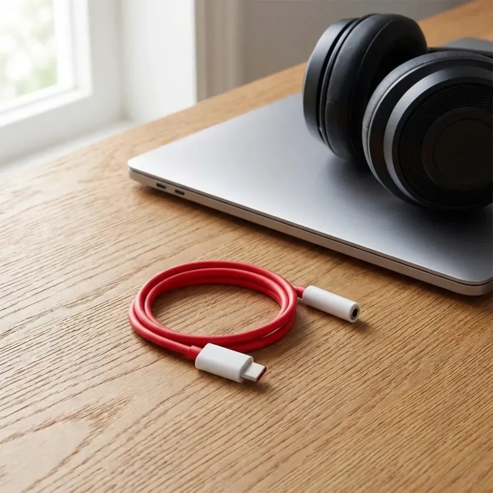 Type c to 3.5 mm jack audio connector