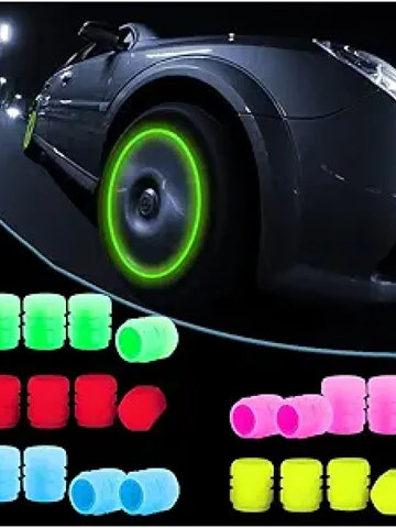 Tyre Valve Caps Luminous Glow