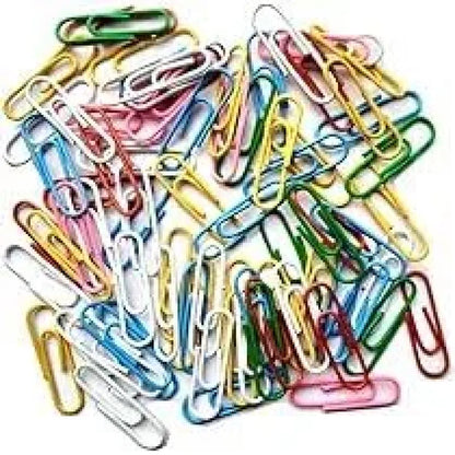U-shape metal paper clips - office
