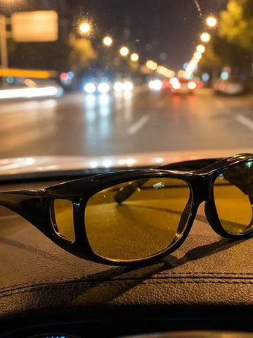 Ultimate Night Driving Clear Vision Glasses!