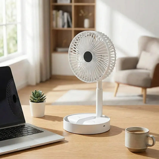 Ultra-portable rechargeable fan