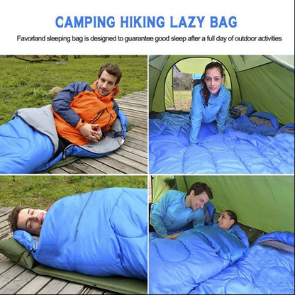 Ultralight 4-season camping sleeping bag