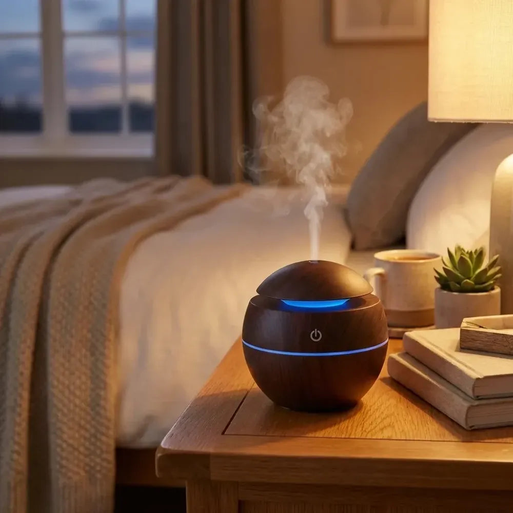 Ultrasonic aromatherapy humidifier - home improvement