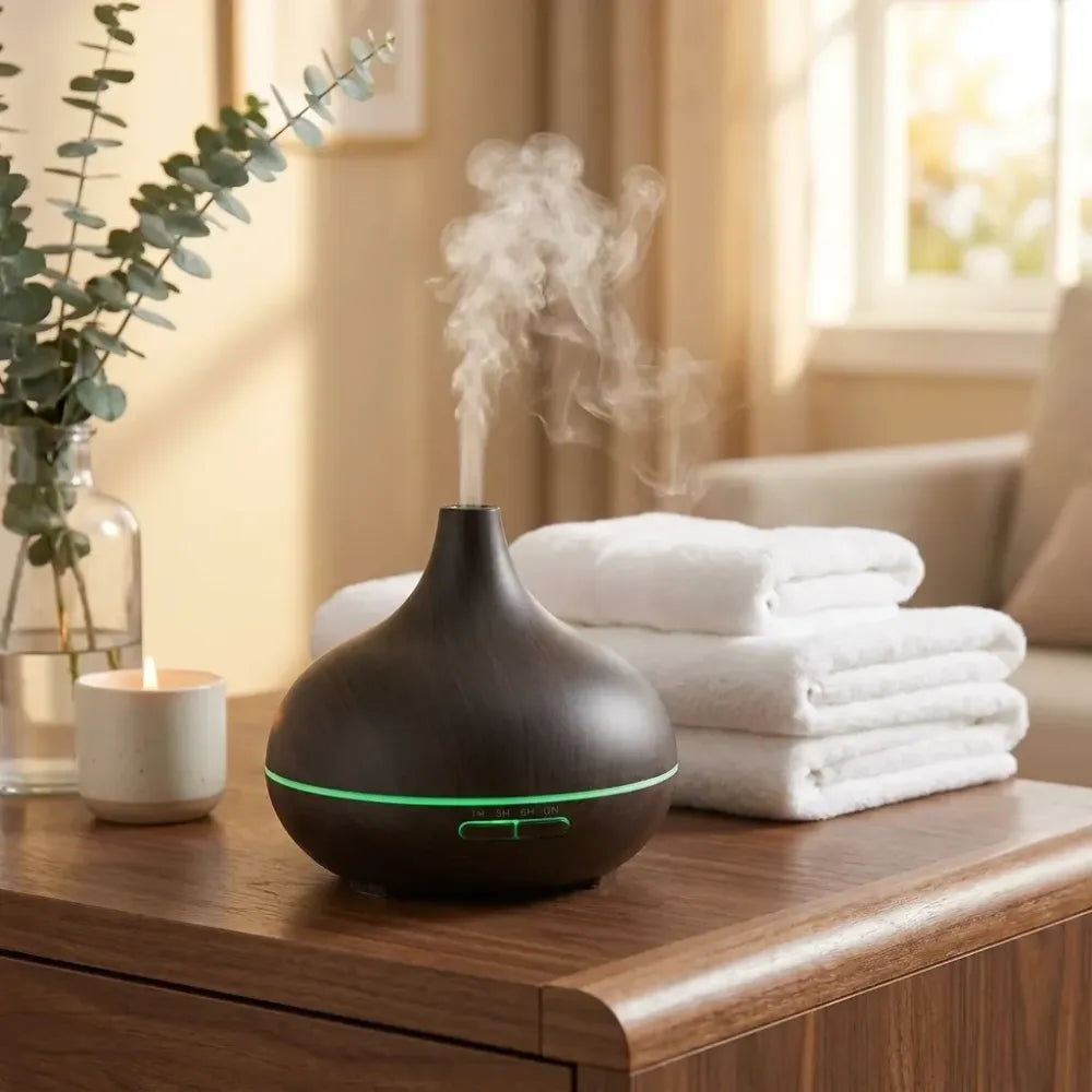 Ultrasonic aromatherapy humidifier - home improvement