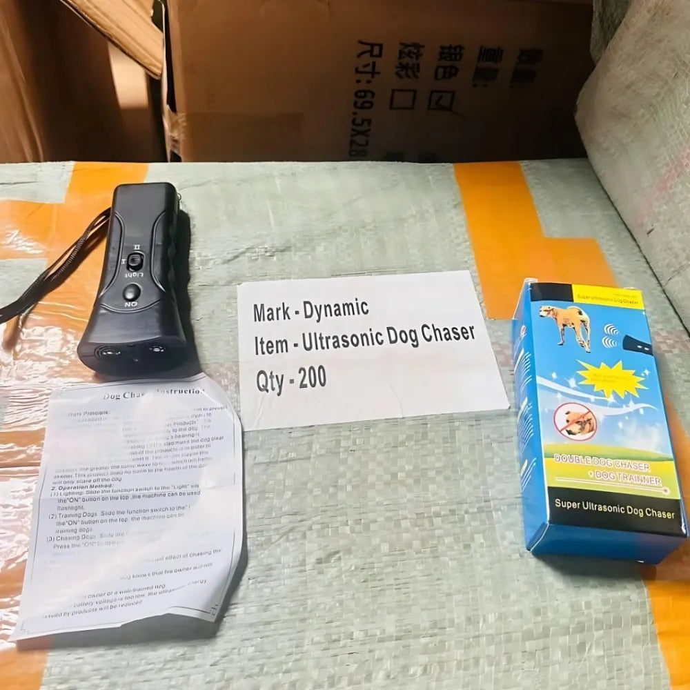Ultrasonic dog chaser