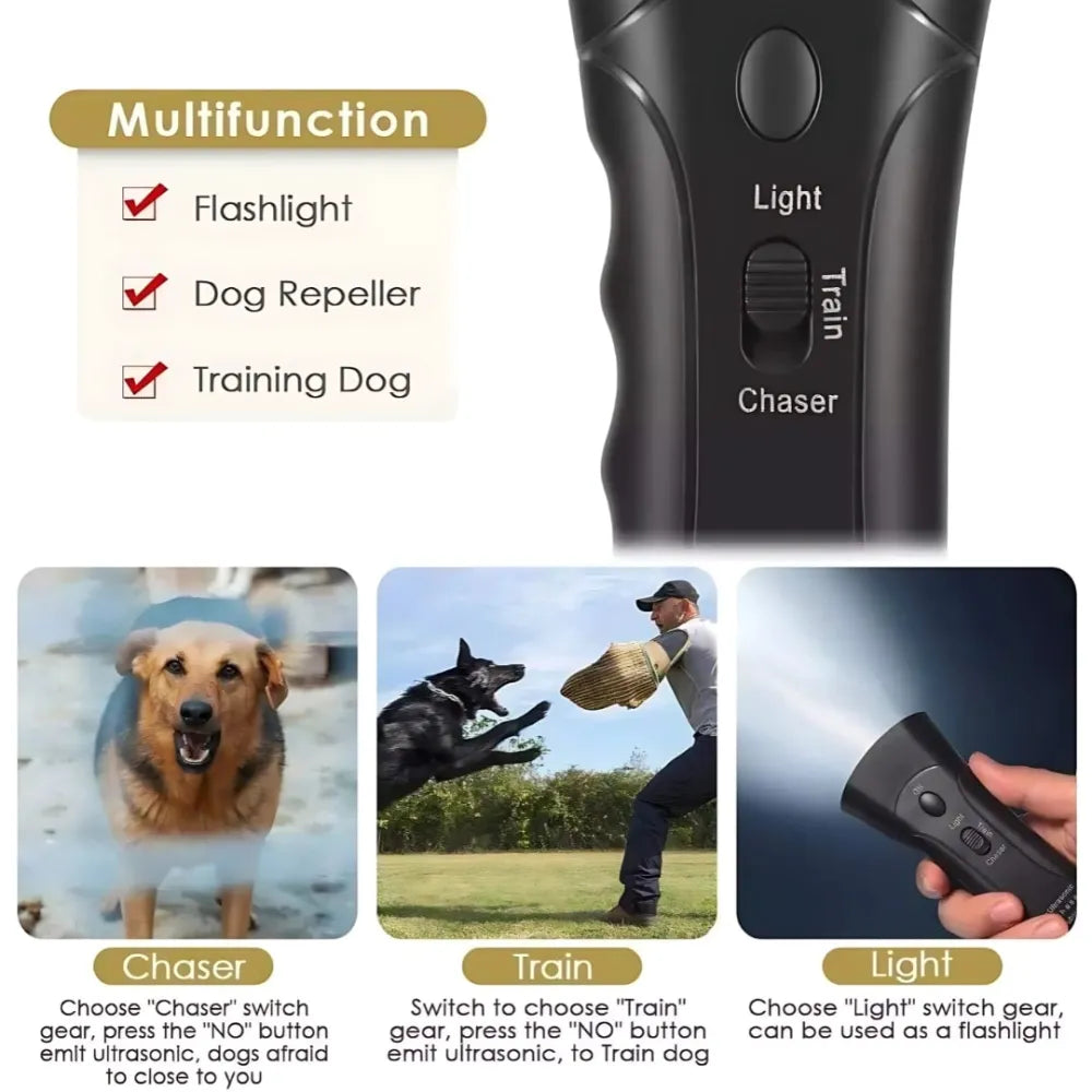Ultrasonic dog chaser