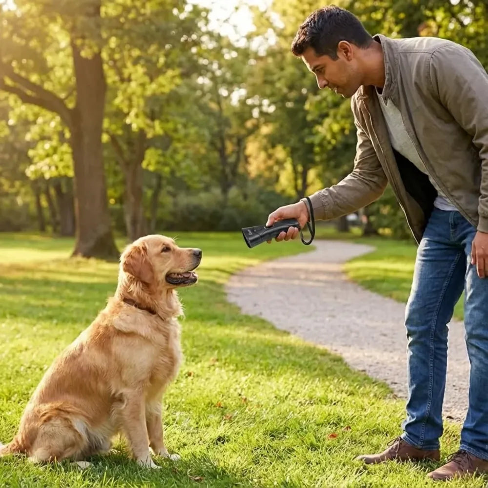 Ultrasonic dog chaser