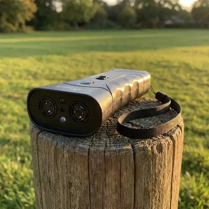 Ultrasonic dog deterrent