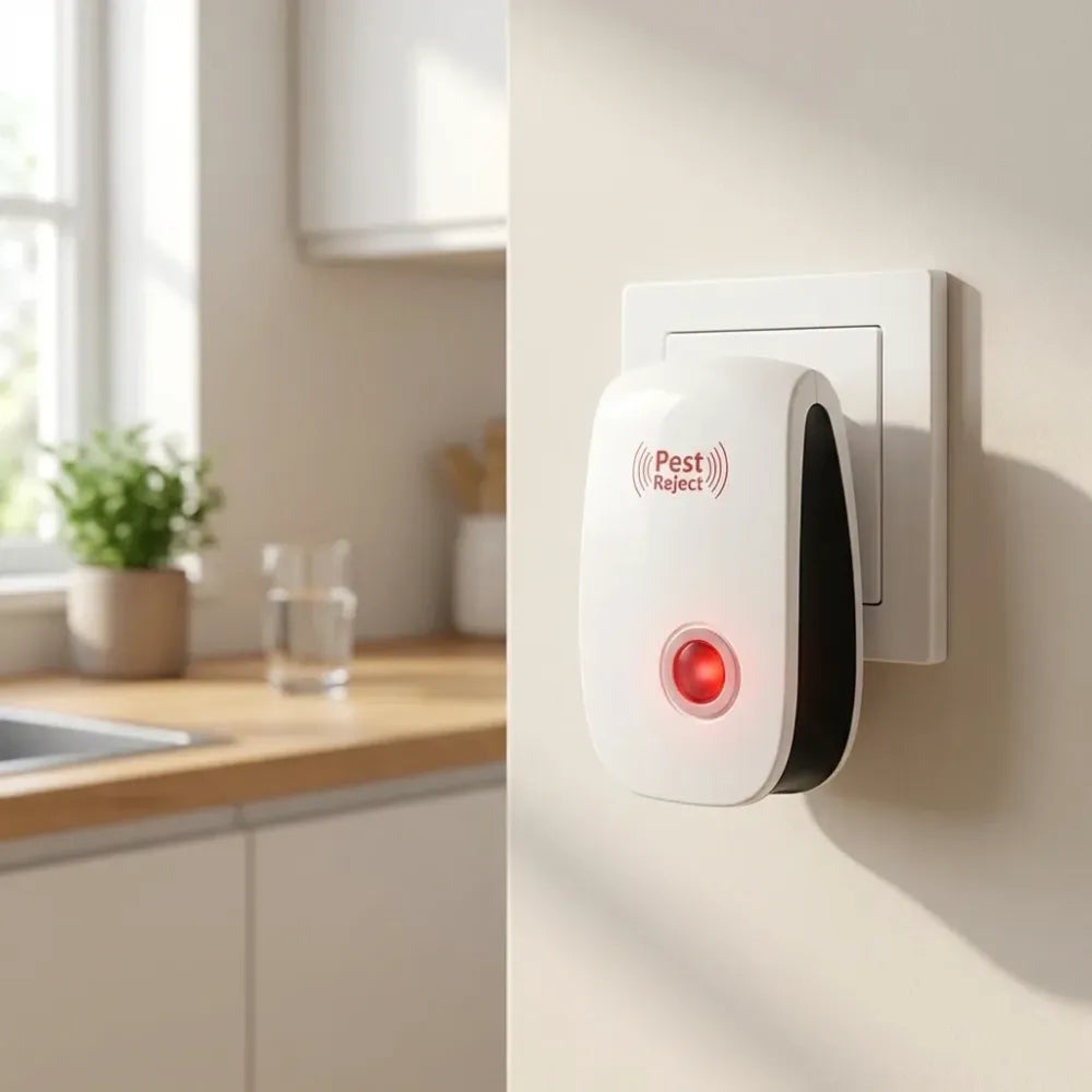 Ultrasonic pest repeller – 1 pc