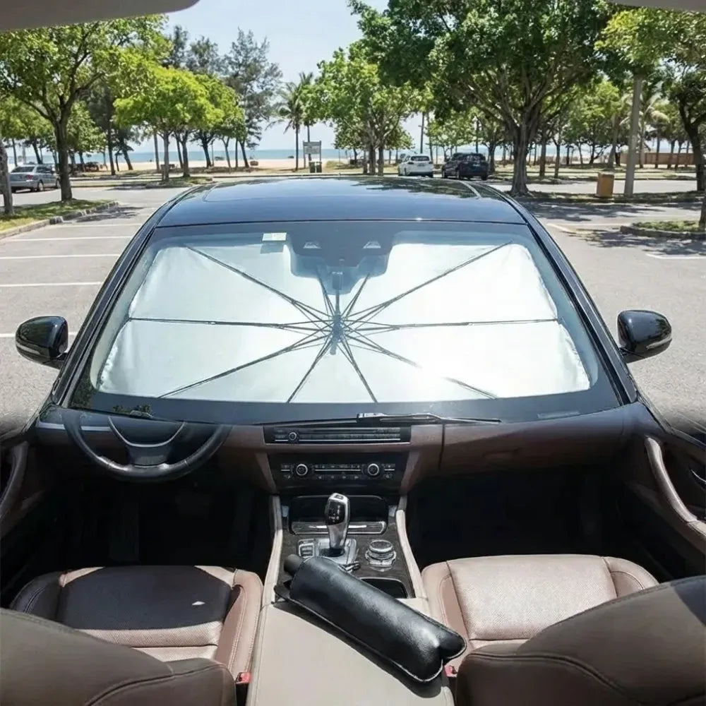 Umbrella car sunshade