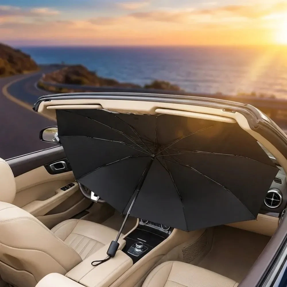 Umbrella car sunshade