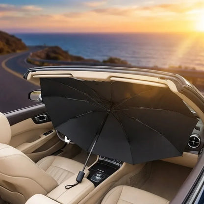Umbrella car sunshade