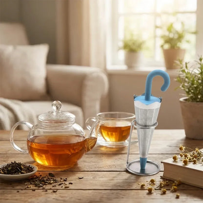 Umbrella silicone tea infuser - home & kitchen