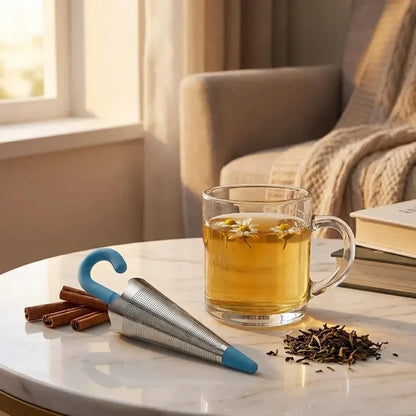 Umbrella silicone tea infuser - home & kitchen