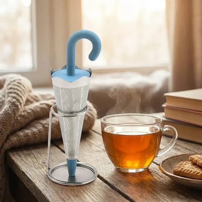 Umbrella silicone tea infuser - home & kitchen