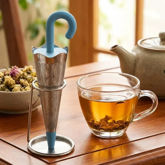 Umbrella silicone tea infuser - home & kitchen