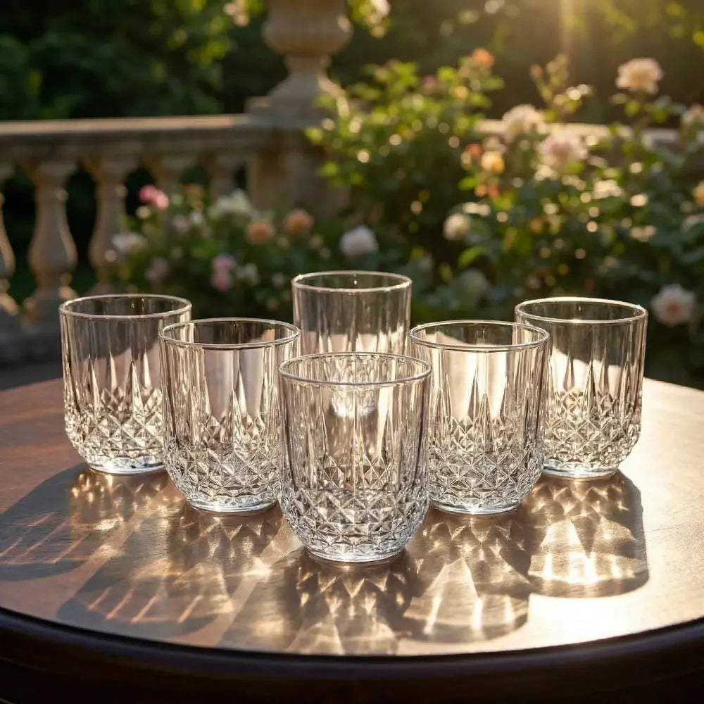 Unbreakable crystal glass set - home & kitchen