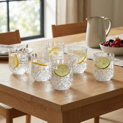 Unbreakable crystal glass set - home & kitchen