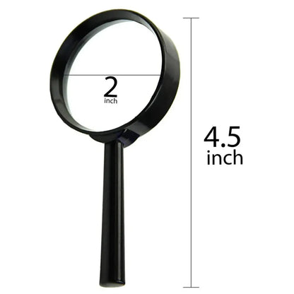 Unbreakable glass magnifying lens - office