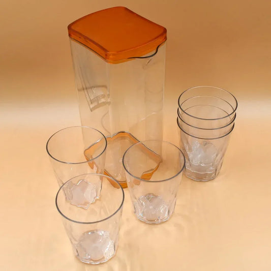 Unbreakable square jug set - kitchen tool